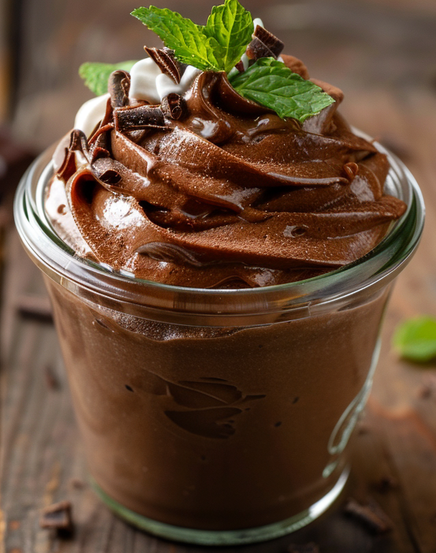 keto chocolate avocado mousse